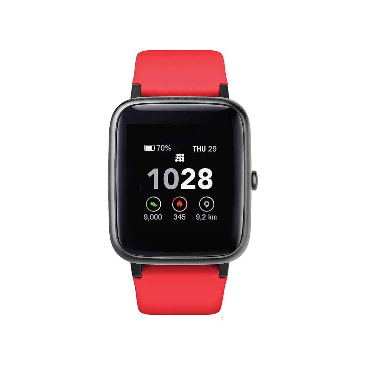 Cubitt CT2S – Smartwatch wodoodporny IP67, tętno, fitness tracker