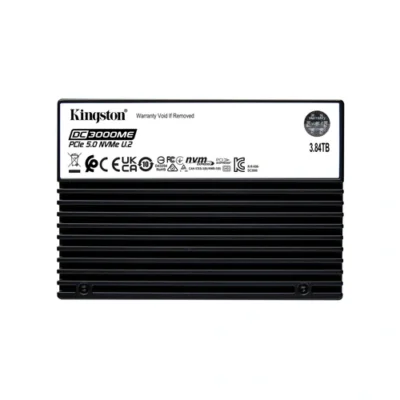 Dysk SSD Kingston DC3000ME 3.84TB U.2 NVMe PCIe Gen5 x4 | SEDC3000ME/3T8