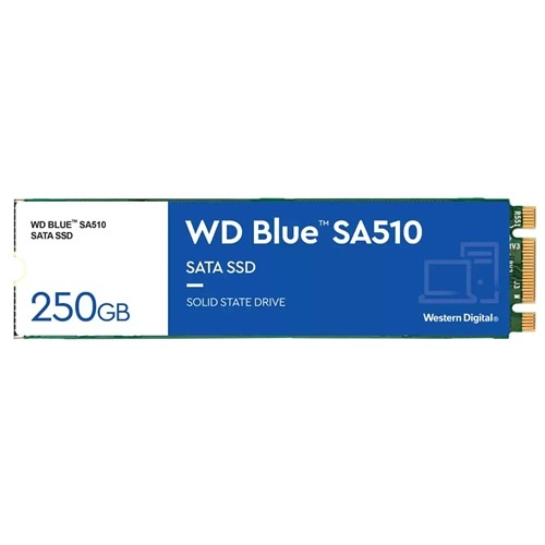 Pol pl Dysk SSD Western Digital WD Blue SA510 250GB M 2 2280 TLC WDS250G3B0B 92536 1.webp