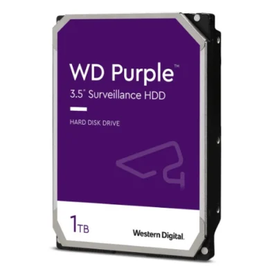 Dysk twardy Western Digital PURPLE 3.5'' HDD 1TB 5400RPM SATA 6Gb/s 64MB | WD11PURZ