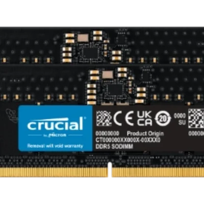 Pamięć RAM 16GB kit (2x 8GB) Crucial SO-DIMM DDR5 4800MHz PC5-38400 | CT2K8G48C40S5