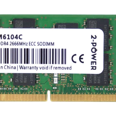 Pamięć RAM 1x 16GB 2-POWER SO-DIMM ECC DDR4 2666MHz PC4-21300 | MEM6104C