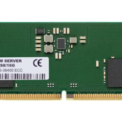 Pamięć RAM 1x 16GB ESUS IT ECC UNBUFFERED DDR5 1Rx8 4800MHz PC5-38400 UDIMM | ESUD54800ES8/16G