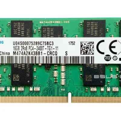 Pamięć RAM 1x 16GB Samsung SO-DIMM DDR4 2400MHz PC4-19200 | M474A2K43BB1-CRC
