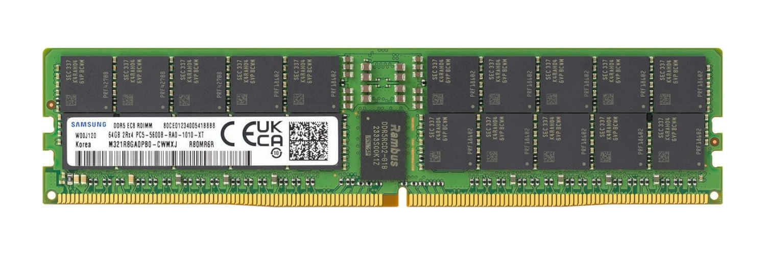 Pol pl Pamiec RAM 1x 64GB Samsung ECC REGISTERED DDR5 2Rx4 5600MHz PC5 44800 RDIMM M321R8GA0PB0 CWM 97674 2.webp