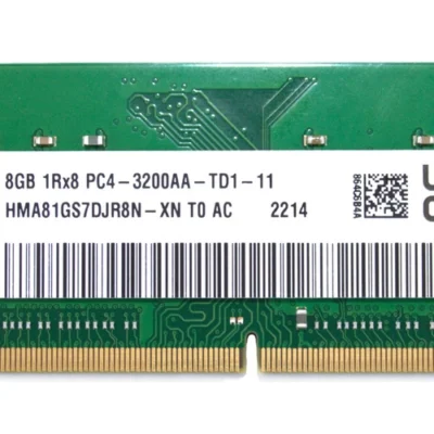 Pamięć RAM 1x 8GB Hynix DDR4 1Rx8 3200MHz PC4-25600 SO-DIMM ECC | HMA81GS7DJR8N-XN