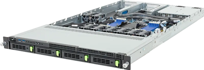 Pol pl Platforma Serwerowa Gigabyte 1U R164 AG0 AAV1 6NR164AG0DR000AAV1 Intel x 1 ECC REGISTERED x 16 4 x 2 5 3 5 NVME SATA PSU 2x 1600W 116579 1.webp