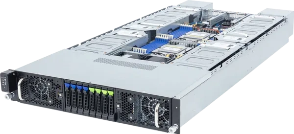 Pol pl Platforma Serwerowa Gigabyte 2U G294 Z42 AAP2 6NG294Z42DR000ACP2 AMD x2 DDR5 x24 8 x2 5 NVME SATA PSU 2x 3000W 116756 1.webp