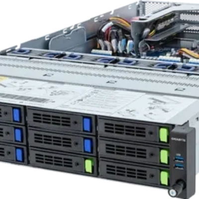 Platforma Serwerowa Gigabyte 2U R283-Z94-AAV2 6NR283Z94DR000ACV2 AMD x2 DDR5 x24 14 x2.5" | 3.5" SATA/SAS* PSU 2x 1600W